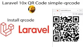 Laravel 10x QR Code simple qrcode