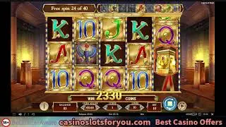 legacy of dead, big win bonus low stake online slots