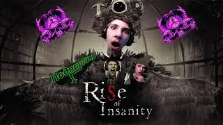 скримеры в заброшеной психбольнице Rise Of Insanity #3