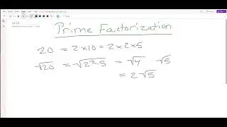 Prime Factorization for Beginners