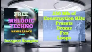 FREE MELODIC TECHNO SAMPLE PACK BY INCOGNET SAMPLES (Anyma, Afro House)