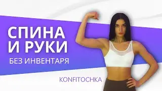 Тренировка 2 в 1, на спину и руки без инвентаря /веса