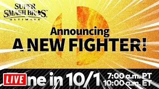 🔴 NEW SMASH BROS DLC FIGHTER 10/1/2020 LIVE REACTION | runJDrun