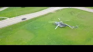 Mi-8 Sraigtasparnis Nemenčinėje