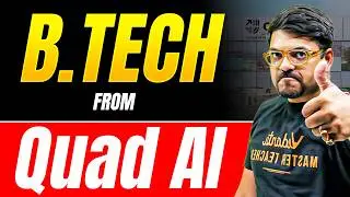 Btech From Quad AI School Of Technology | Fees, Admission, Placement | JEE 2026 | Harsh sir