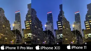 iPhone 11 Pro Max vs iPhone XR vs iPhone 11| Camera Test