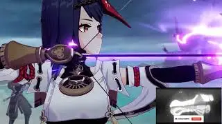 Sarah kill Zhongli while walking | Genshin Impact || Ichadz