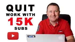 YouTube FULL-TIME with just 15,000 SUBS - Channel growth and strategy tips