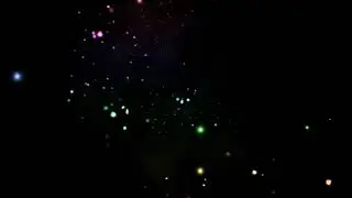 Colour particles falling overlay effect | snow effect black screen | overlay colour particles effect
