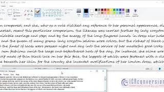 Convert Image to Notepad