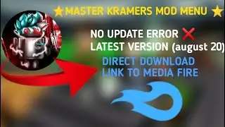 ROBLOX (MASTER KRAMERS) MOD MENU || UPDATED VERSION MOD APK || Gold Falcon