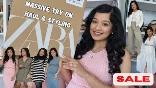MASSIVE ZARA TRY ON HAUL & STYLING | SUMMER SALE & AUTUMN PIECES | I HAVE SOME NEWS | AUGUST 2024 💖