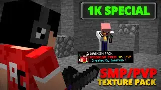 MINECRAFT BEST PVP/SMP TEXTURE PACK | 1K SPECIAL VIDEO