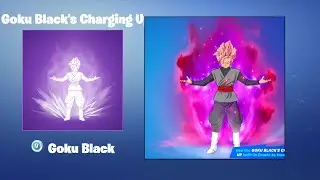 Goku Black's Charging Up | Fortnite Emote