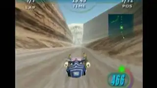 Dreamcast Star Wars Episode I: Racer test 2