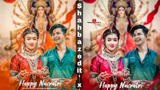 Happy Navratri Photo Editing PicsArt || Durga Puja Photo Editing || PicsArt Photo Editing