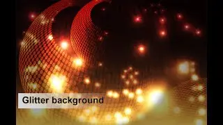 Illustrator Glitter background in Adobe illustrator CC