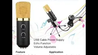 Студийный микрофон MK - F100TL USB из Китая [Распаковка]