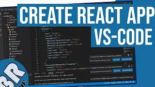 how to create react app in visual studio code