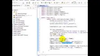 Java Tips: Open CV 2.4.4 Java Webcam Capture in Eclipse
