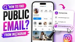 How to Find Public Email from Instagram Profile | LeadStal Tutorial