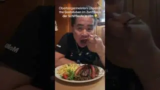 Oberbürgermeisters Linsen in the Gaststuben im Zunfthaus der Schiffleute in Ulm 😋@minhfuzius