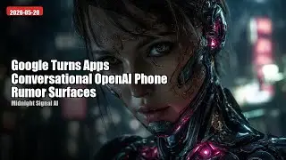 Google Turns Apps Conversational & OpenAI Phone Rumor Surfaces | Midnight Signal AI