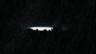 Lightning on drive home from Woodchester mansion