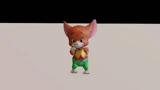 Fur Dancing animation / blender 2.91
