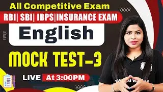 English Mock Test For All Competitive Exams | English Exam Oriented Practice Questions | Aisha Mam