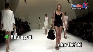 KARAOKE Yêu người như thế đó - Quang Lê