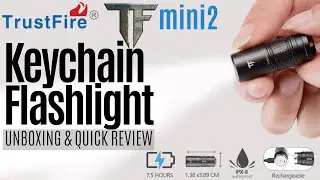 Smallest Powerful Flashlight (Trustfire Mini2) | OneSeven TV