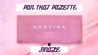 PAN THAT PALETTE FINALE I ABH Norvina Palette