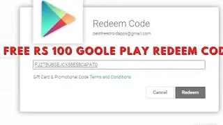 Google Play Redom Code Live Stream  
