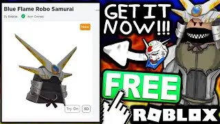 HOW TO GET Blue Flame Robo Samurai ! FREE ACCESSORY ! ROBLOX
