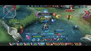 saber slaining enemies 15 kills  #mobilelegends #saber #gameplay