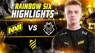 Rainbow Six Highlights: NAVI vs G2 Esports @ European League 2021