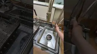 Piano Button Sink: One-Touch Spray Modes🎹