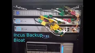 Incus Backup Bloat