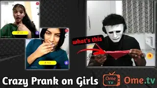Crazy Prank on Girls | The Masked | #cutegirl #maskgirl #omegle #themasked #ishowspeed #memes