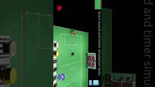Soccer game ⚽, simulated in webots 