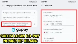 Solusi Login Akun GOPAY Khusus Nomor HP Hilang/ Tidak Aktif
