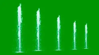 water Fall Green screen 4k video, green screen animation, green screen effects,