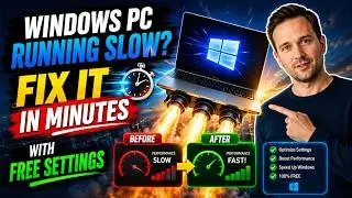 Windows PC Running Slow? Fix It in MINUTES with FREE Settings