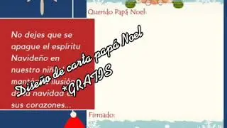 Carta a PAPA NOEL -MISS ANY