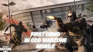 FIRST DEMO IN CALL OF DUTY WARZONE MOBILE | COD WARZONE MOBILE