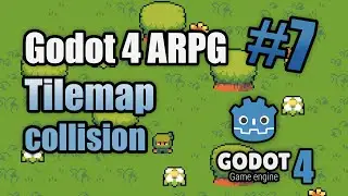 Tilemap collision in Godot 4  | ARPG in Godot 4 #7 | tutorial | zeldalike