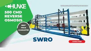 500m3/day Seawater Desalination System | SWRO | Seawater to Drinking Water Machine | Chunke