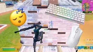 Unreal Fortnite Keyboard and Mouse ASMR 8 kill win