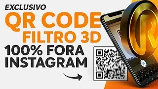 Filtro 3D com QR CODE 100% FORA DO INSTAGRAM sem instalar programas | pt. 02
